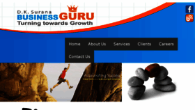 What Bizguru.in website looked like in 2018 (5 years ago)