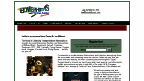 What Bombphoons.com website looked like in 2018 (5 years ago)