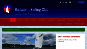 What Budworthsc.org.uk website looked like in 2018 (5 years ago)