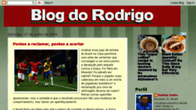 What Blogdorodrigo.org website looked like in 2018 (5 years ago)