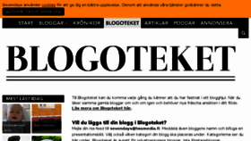 What Bloggen.fi website looked like in 2018 (5 years ago)