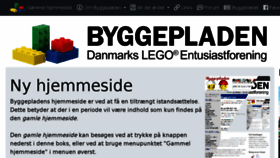 What Byggepladen.dk website looked like in 2018 (5 years ago)