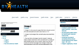 What Byhealth.com website looked like in 2018 (5 years ago)