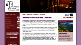 What Boutiquewines.info website looked like in 2018 (5 years ago)