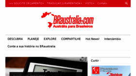 What Braustralia.com website looked like in 2018 (5 years ago)