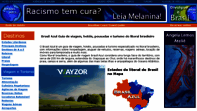What Brasilazul.com.br website looked like in 2018 (5 years ago)