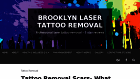 What Brooklynlasertattooremoval.com website looked like in 2018 (5 years ago)