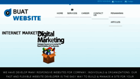What Buatwebsite.org website looked like in 2018 (7 years ago)