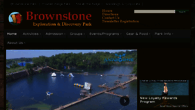 What Brownstonepark.com website looked like in 2018 (5 years ago)