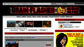 What Brainflasher.com website looked like in 2018 (5 years ago)