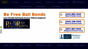 What Befreebailbonds.com website looked like in 2018 (5 years ago)