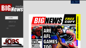 What Bignews.com.au website looked like in 2018 (5 years ago)