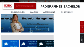 What Bachelor-idrac.com website looked like in 2018 (5 years ago)