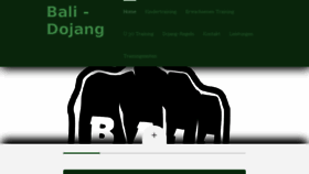 What Bali-dojang.de website looked like in 2018 (5 years ago)