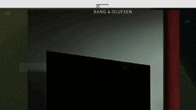 What Bang-olufsen.co.uk website looked like in 2018 (5 years ago)