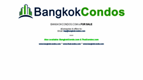 What Bangkokcondos.com website looked like in 2018 (5 years ago)