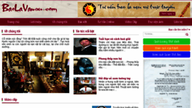 What Baolavansu.com website looked like in 2018 (5 years ago)