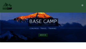 What Basecamp.gr website looked like in 2018 (5 years ago)