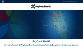 What Bayfront.org website looked like in 2018 (5 years ago)
