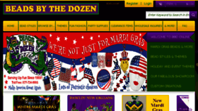 What Beadsbythedozen.com website looked like in 2018 (5 years ago)