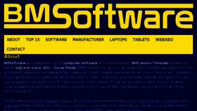 What Bmsoftware.co.uk website looked like in 2018 (5 years ago)