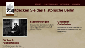 What Berlinerflair.de website looked like in 2018 (5 years ago)
