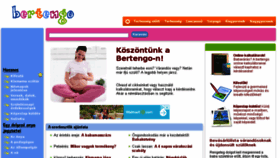 What Bertengo.com website looked like in 2018 (6 years ago)