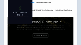 What Bestpinotnoir.net website looked like in 2018 (5 years ago)