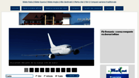 What Bilete-avion-ieftine.ro website looked like in 2018 (5 years ago)