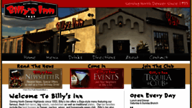 What Billysinn.com website looked like in 2018 (5 years ago)
