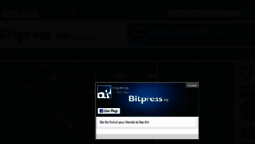 What Bitpress.ro website looked like in 2018 (5 years ago)