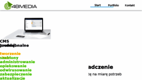 What Biznesjoomla.pl website looked like in 2018 (5 years ago)