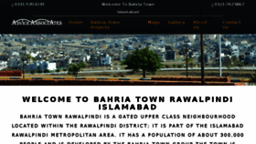 What Bahriatownislamabad.com website looked like in 2018 (5 years ago)