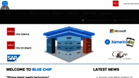 What Bluechipsw.com website looked like in 2018 (5 years ago)