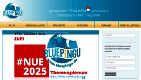 What Bluepingu.de website looked like in 2018 (5 years ago)