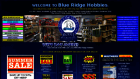 What Blueridgehobbies.com website looked like in 2018 (5 years ago)