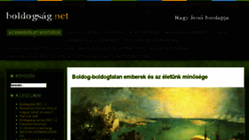 What Boldogsag.net website looked like in 2018 (5 years ago)