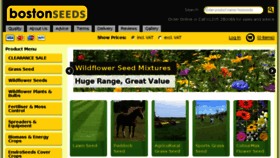 What Bostonseeds.co.uk website looked like in 2018 (5 years ago)