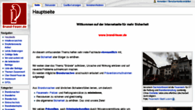 What Brand-feuer.de website looked like in 2018 (5 years ago)