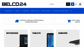 What Belco24.de website looked like in 2018 (5 years ago)