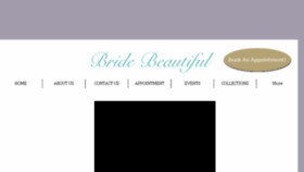 What Bridebeautifulinc.com website looked like in 2018 (5 years ago)