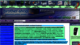 What Brother-shop.cz website looked like in 2018 (6 years ago)