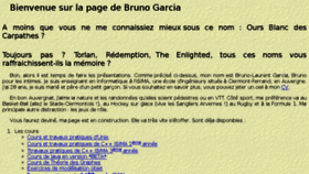 What Bruno-garcia.net website looked like in 2018 (5 years ago)