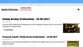 What Brzoza-krolewska.pl website looked like in 2018 (5 years ago)