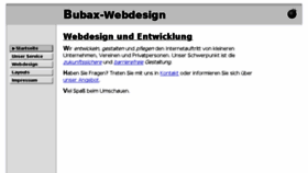 What Bubax.net website looked like in 2018 (5 years ago)