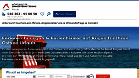 What Buchungscenter-moenchgut.de website looked like in 2018 (5 years ago)