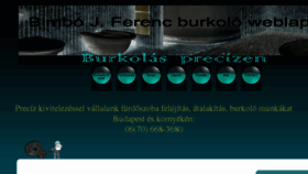 What Burkolo.co.hu website looked like in 2018 (5 years ago)