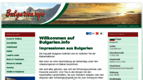 What Bulgarien.info website looked like in 2018 (5 years ago)