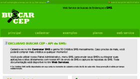 What Buscarcep.com.br website looked like in 2018 (5 years ago)