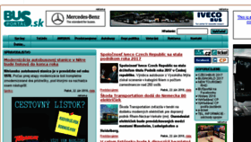 What Busportal.sk website looked like in 2018 (5 years ago)